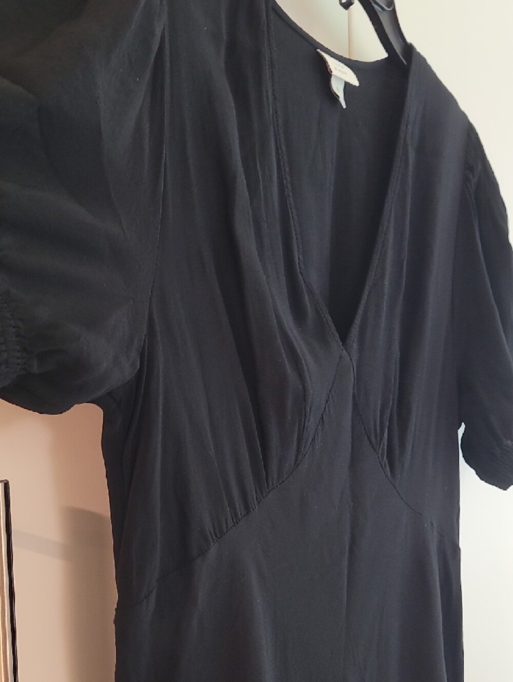 a new day Black Puff-Sleeve Maxi Dress - Picture 4 of 6